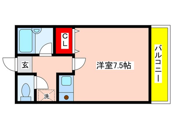 グロ－リハイツの物件間取画像